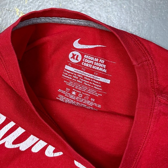 Nike Team USA 2012 London Olympics Just Do It Shirt Red XL - Picture 5 of 7
